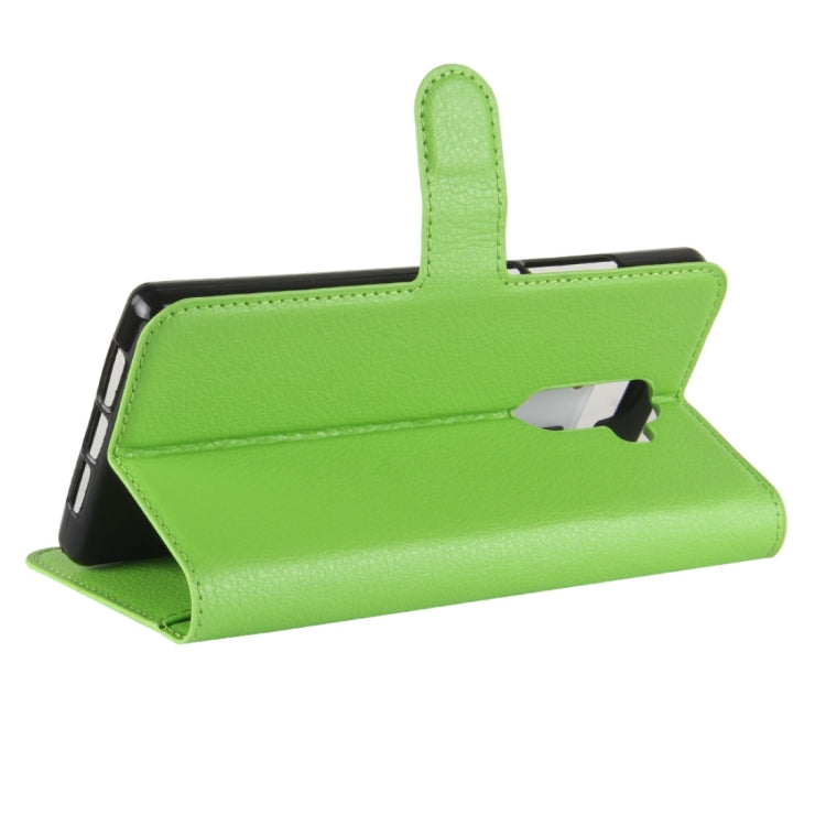 For DOOGEE MIX 2 Litchi Texture Horizontal Flip Leather Case with Holder & Card Slots & Wallet