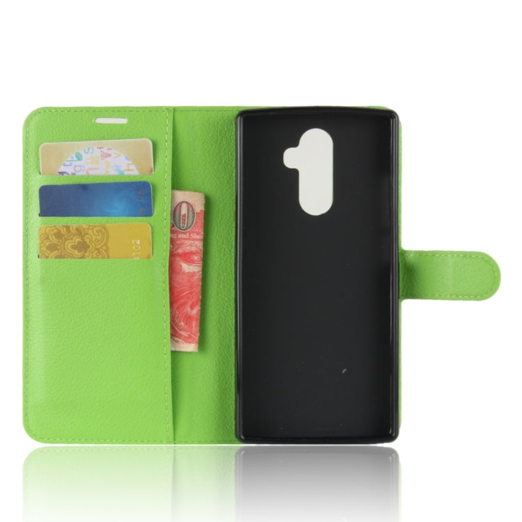 For DOOGEE MIX 2 Litchi Texture Horizontal Flip Leather Case with Holder & Card Slots & Wallet
