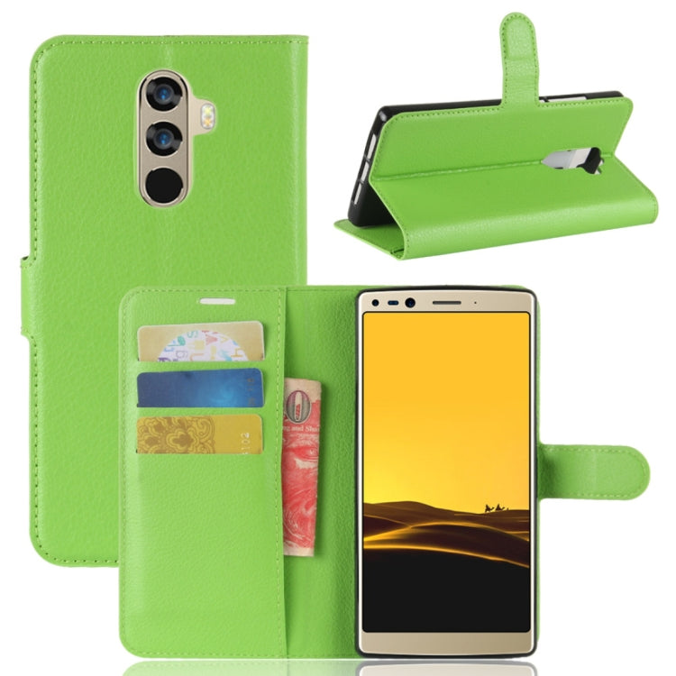 For DOOGEE MIX 2 Litchi Texture Horizontal Flip Leather Case with Holder & Card Slots & Wallet