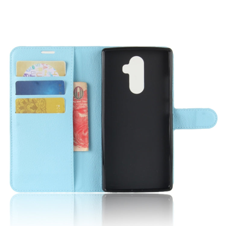 For DOOGEE MIX 2 Litchi Texture Horizontal Flip Leather Case with Holder & Card Slots & Wallet
