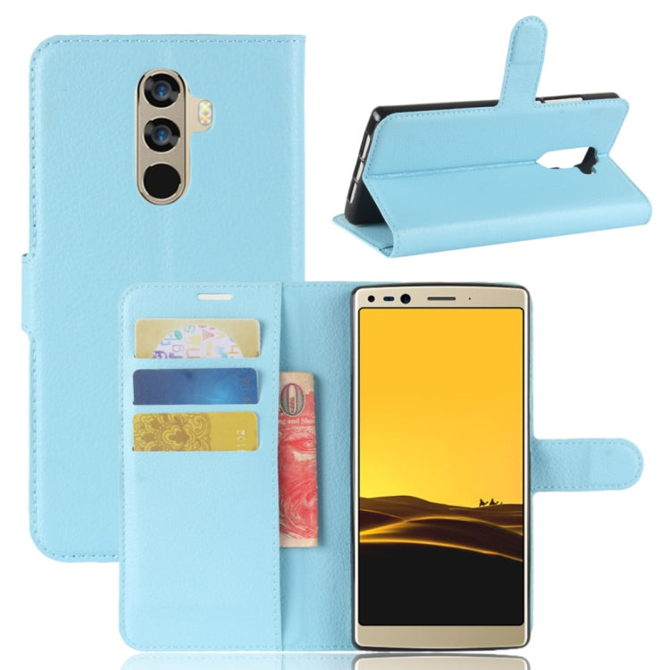 For DOOGEE MIX 2 Litchi Texture Horizontal Flip Leather Case with Holder & Card Slots & Wallet