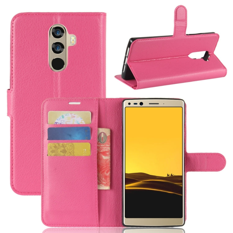 For DOOGEE MIX 2 Litchi Texture Horizontal Flip Leather Case with Holder & Card Slots & Wallet