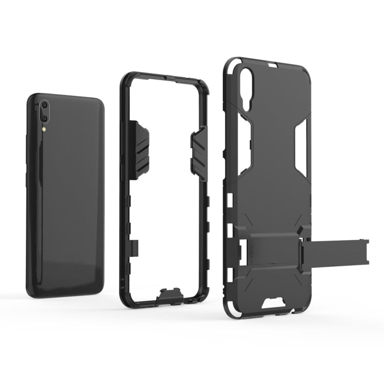 Shockproof PC + TPU Case for Vivo V11 (V11 Pro), with Holder