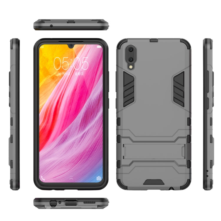 Shockproof PC + TPU Case for Vivo V11 (V11 Pro), with Holder