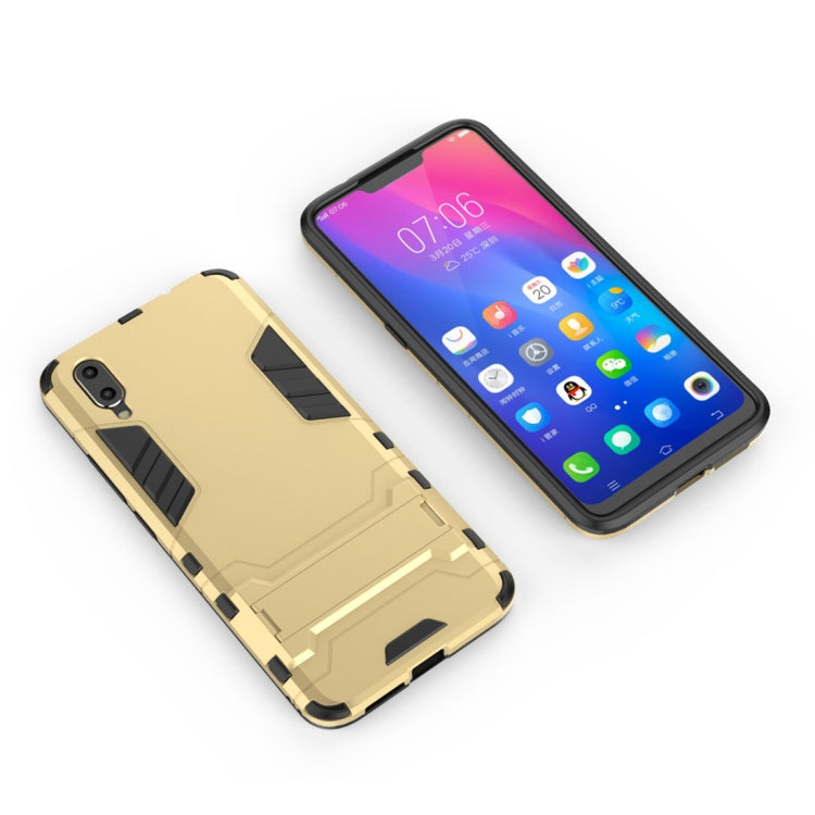 Shockproof PC + TPU Case for Vivo X23, with Holder