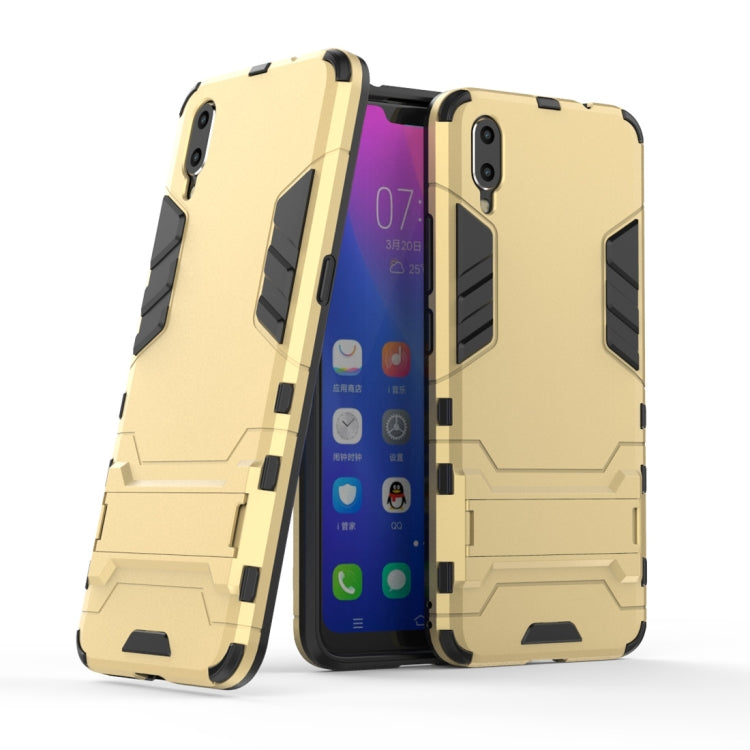 Shockproof PC + TPU Case for Vivo X23, with Holder