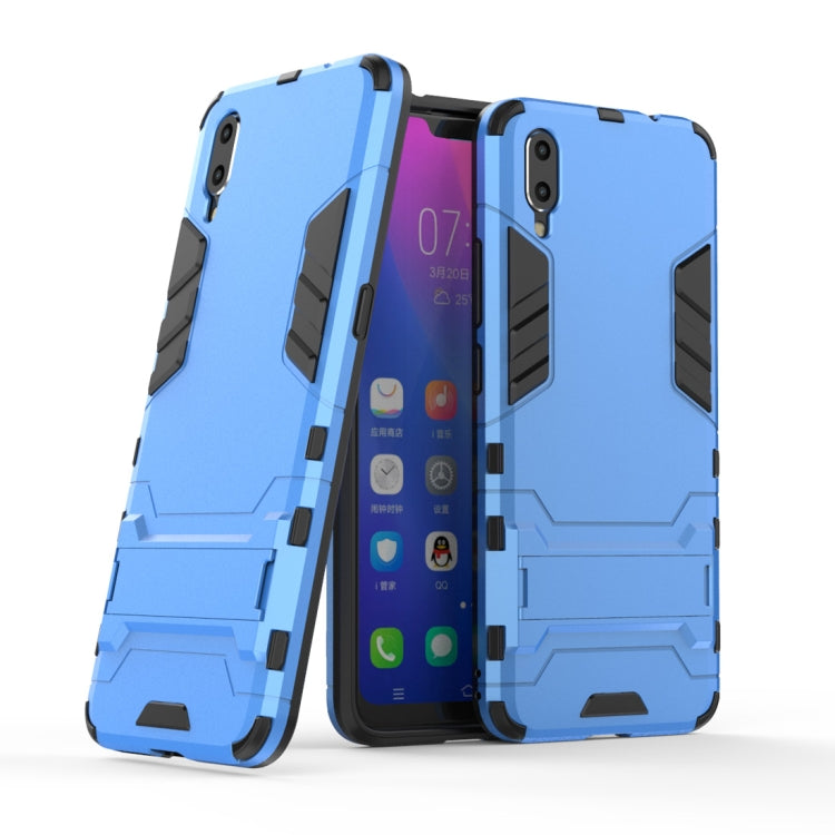 Shockproof PC + TPU Case for Vivo X23, with Holder