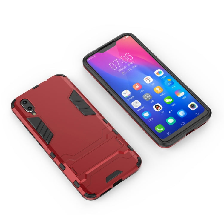 Shockproof PC + TPU Case for Vivo X23, with Holder