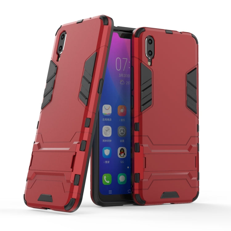 Shockproof PC + TPU Case for Vivo X23, with Holder