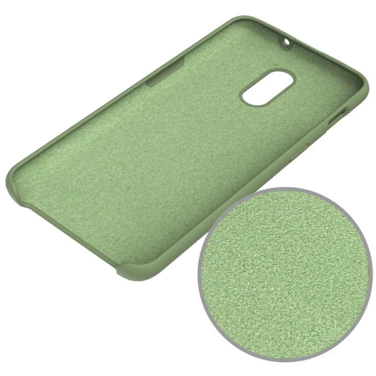 Solid Color Liquid Silicone Dropproof Protective Case for One Plus 6T