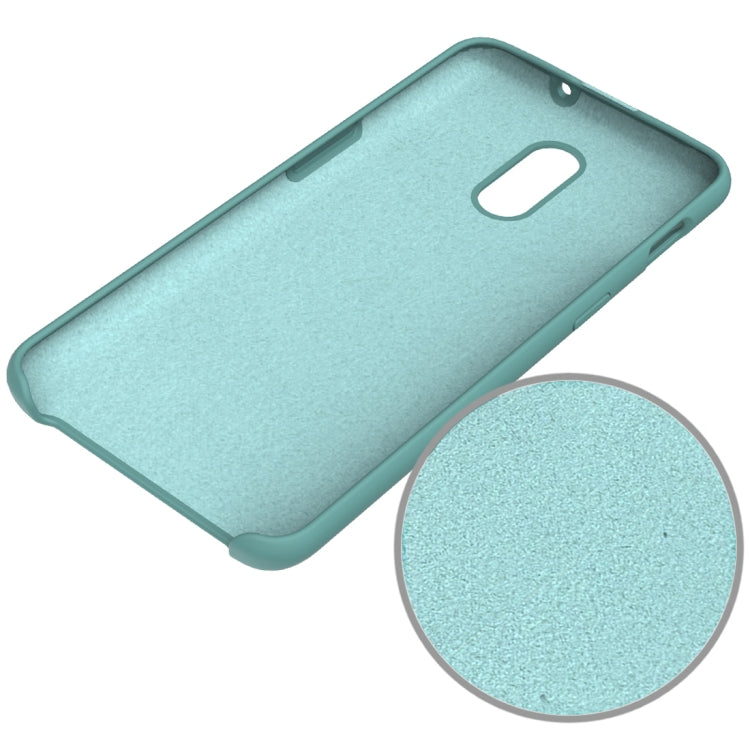 Solid Color Liquid Silicone Dropproof Protective Case for One Plus 6T