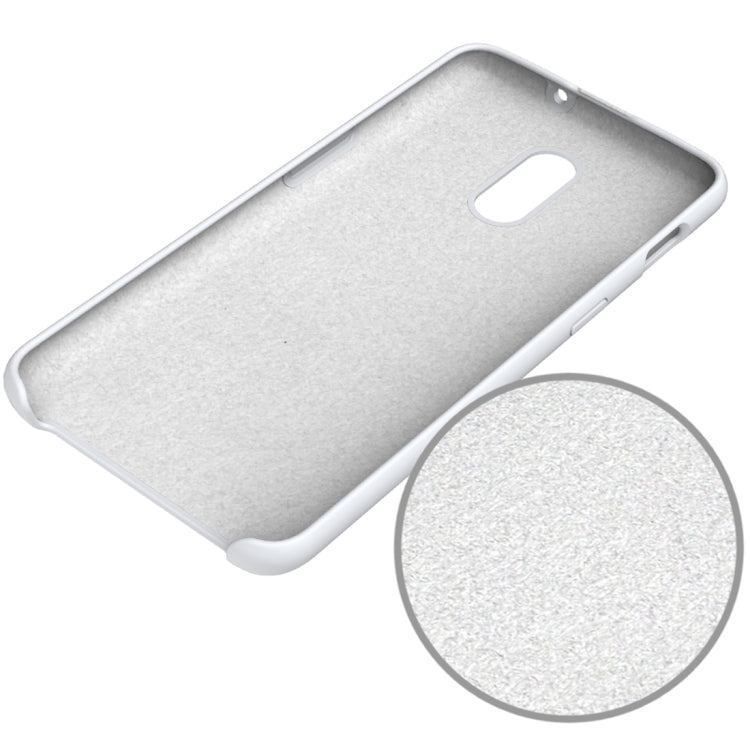 Solid Color Liquid Silicone Dropproof Protective Case for One Plus 6T