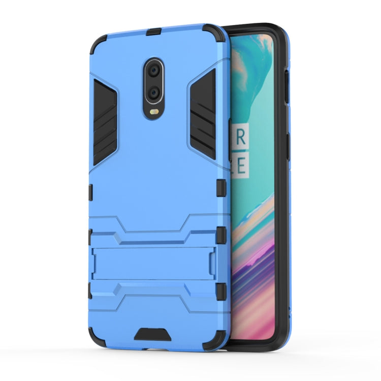Shockproof PC + TPU Case for OnePlus 6T, with Holder