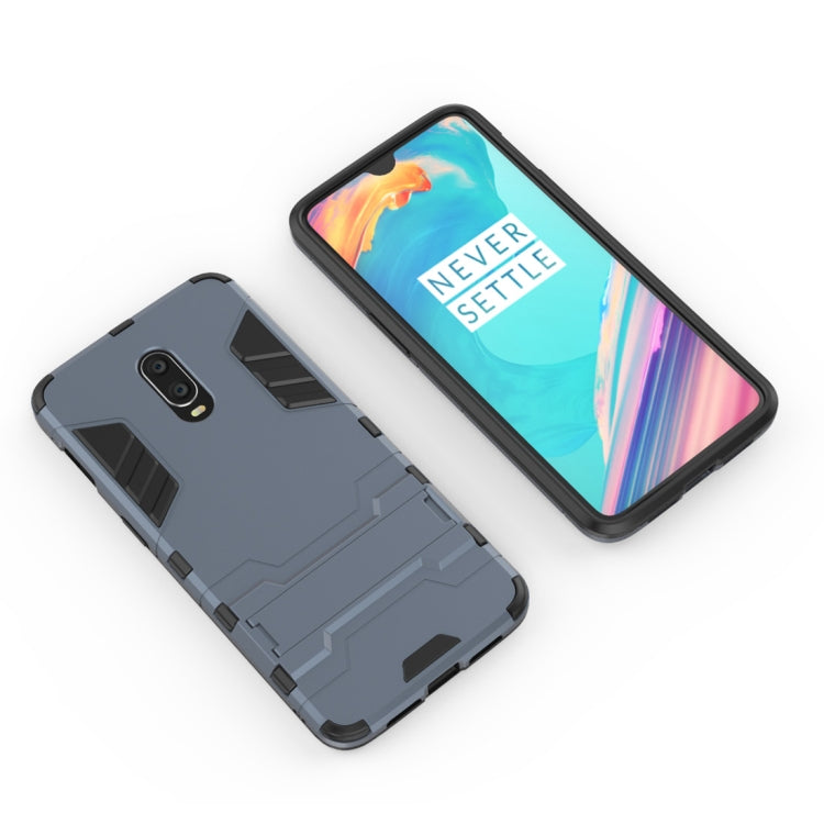 Shockproof PC + TPU Case for OnePlus 6T, with Holder
