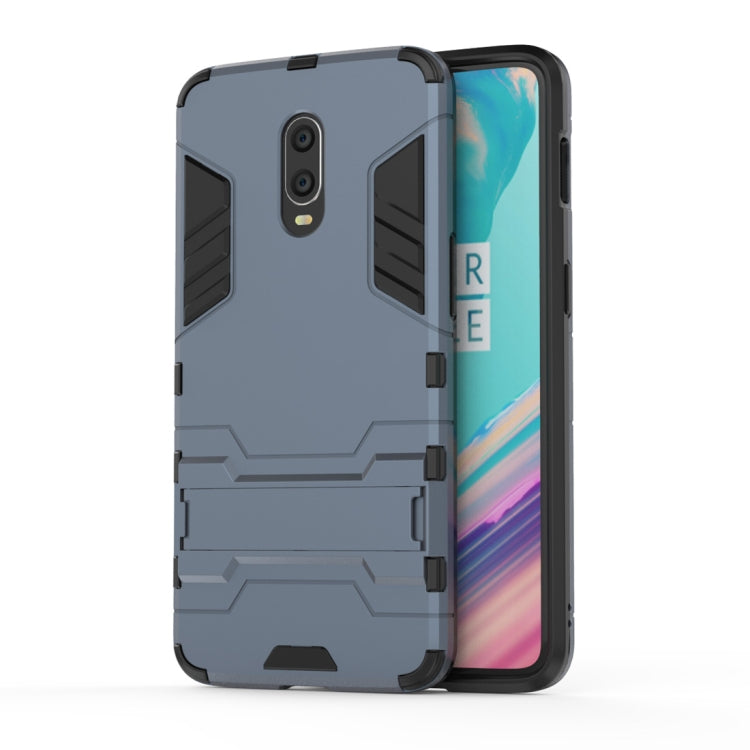 Shockproof PC + TPU Case for OnePlus 6T, with Holder