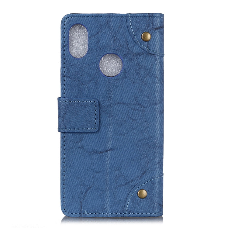 Copper Buckle Retro Crazy Horse Texture Horizontal Flip Leather Case for DOOGEE X70, with Holder & Card Slots & Wallet
