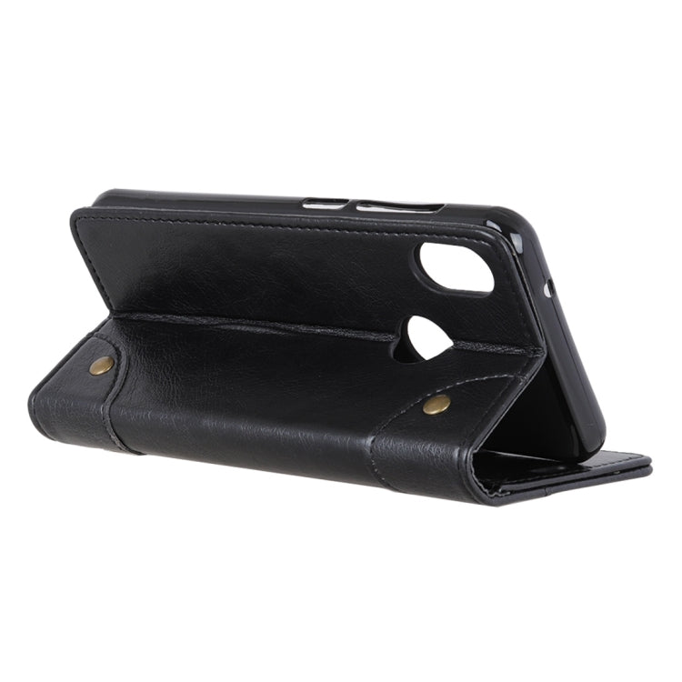 Copper Buckle Nappa Texture Horizontal Flip Leather Case for for DOOGEE X70, with Holder & Card Slots & Wallet