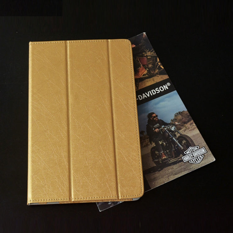 For Cube Knote 11.6 inch Steel Wire Texture Horizontal Flip Leather Case with Three-folding Holder