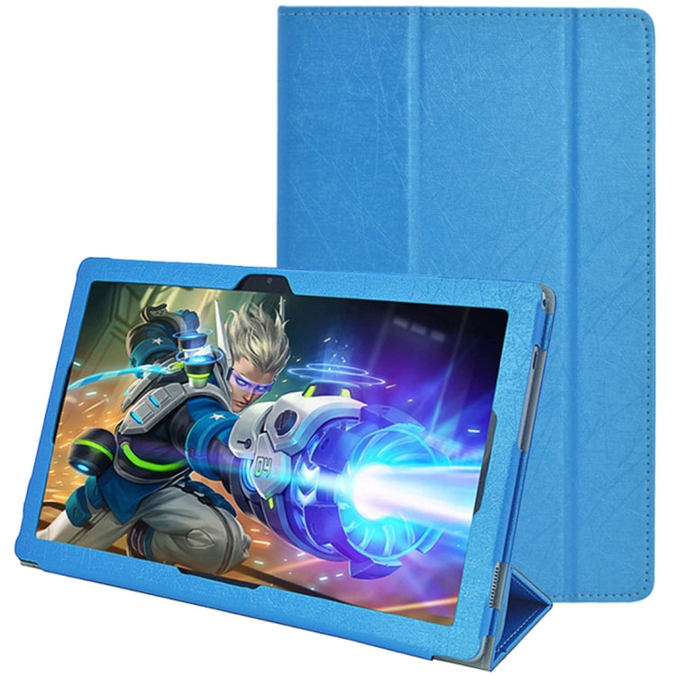 For Cube Knote 11.6 inch Steel Wire Texture Horizontal Flip Leather Case with Three-folding Holder