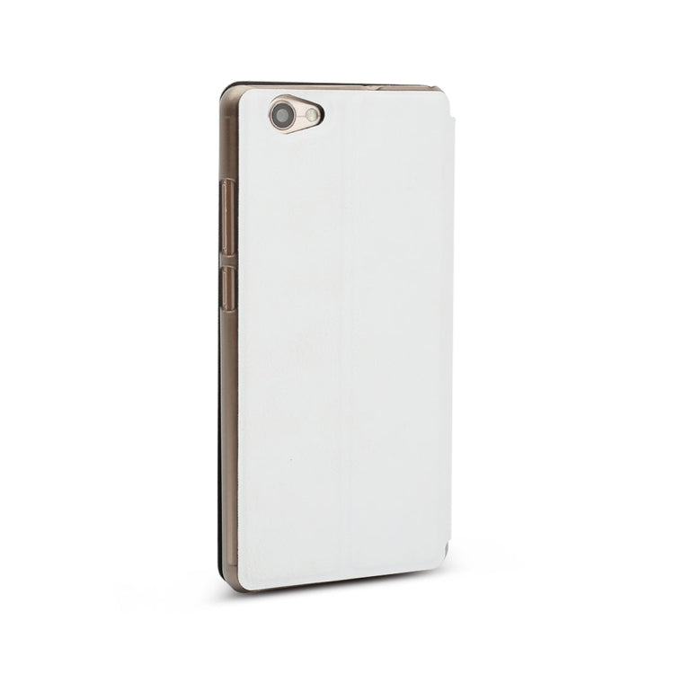 OCUBE for Vernee Thor Plus Spring Texture Horizontal Flip Leather Case with Holder (White)