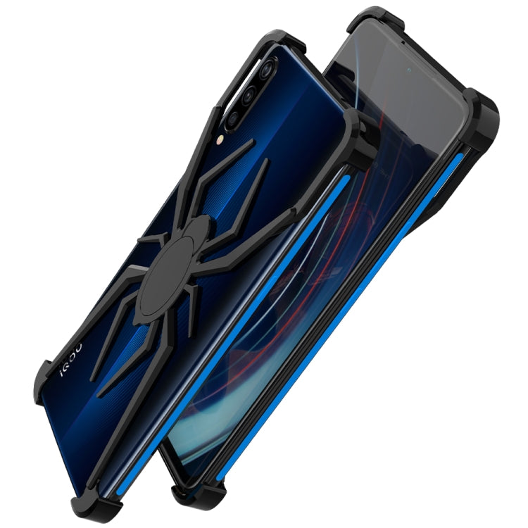 R-JUST Buckle Spider Mobile Phone Case for VIVO iQOO(Black)