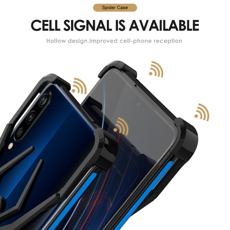 R-JUST Buckle Spider Mobile Phone Case for VIVO iQOO(Black)