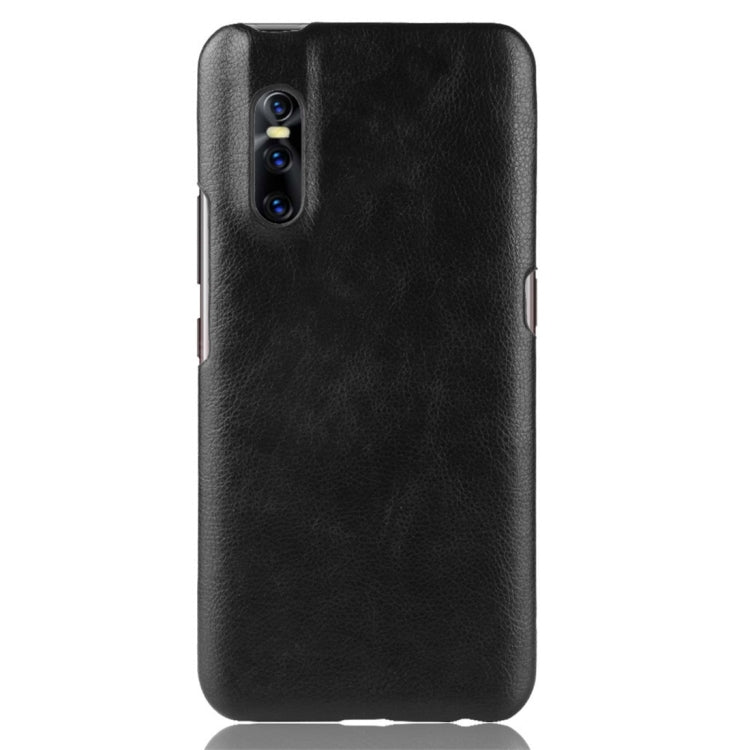 Shockproof Litchi Texture PC + PU Protective Case for Vivo X27