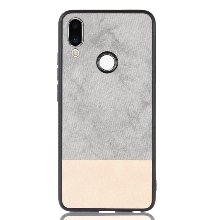 Shockproof Color Matching Denim PC + PU + TPU Protective Case for Meizu Meilan Note 9