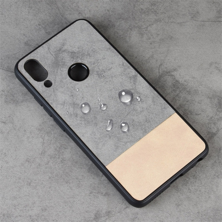 Shockproof Color Matching Denim PC + PU + TPU Protective Case for Meizu Meilan Note 9