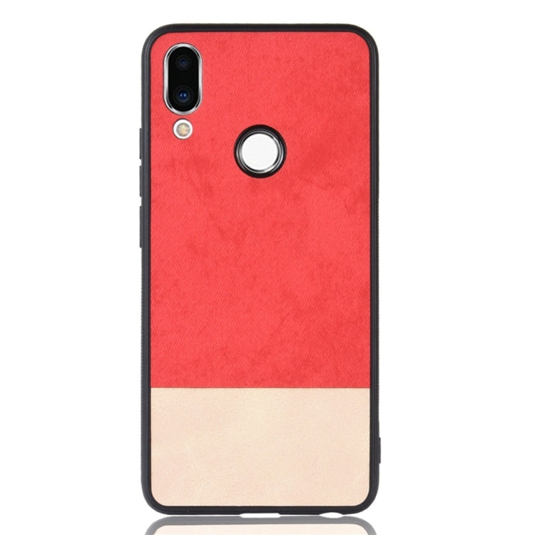 Shockproof Color Matching Denim PC + PU + TPU Protective Case for Meizu Meilan Note 9