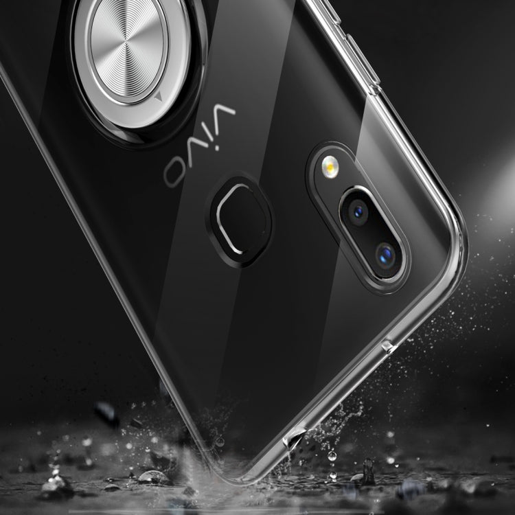 Ultra-thin TPU Protective Case for Vivo X21, with 360 Degree Rotation Holder