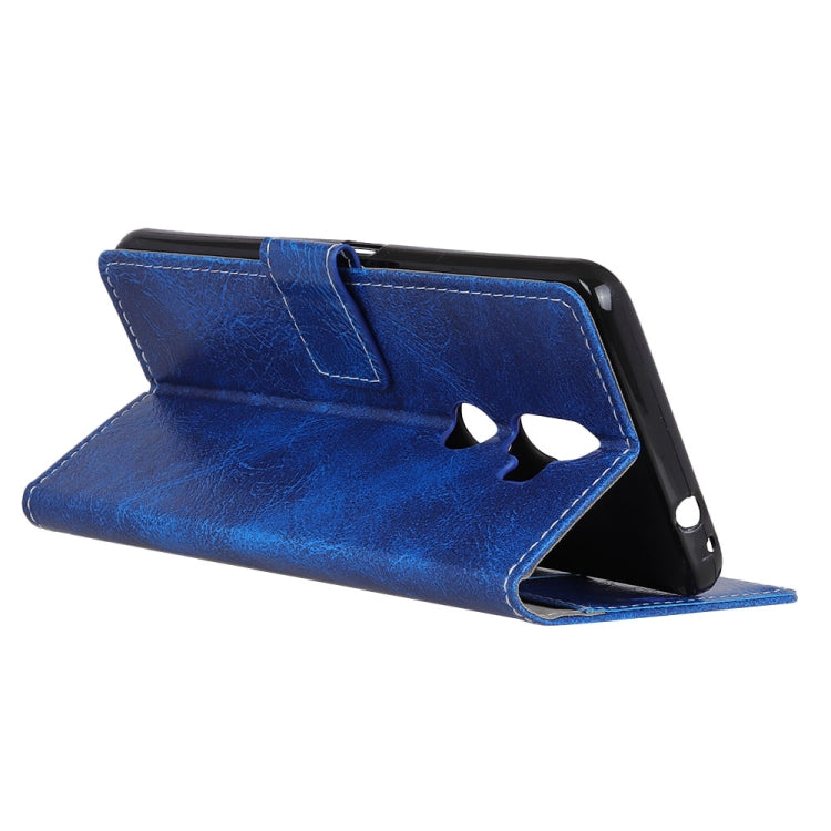 For Alcatel 3V Retro Crazy Horse Texture Horizontal Flip Leather Case with Holder & Card Slots & Wallet & Photo & Environmental PU