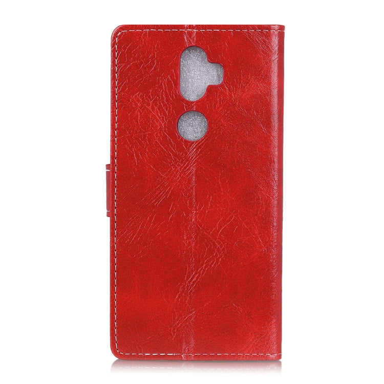 For Alcatel 3V Retro Crazy Horse Texture Horizontal Flip Leather Case with Holder & Card Slots & Wallet & Photo & Environmental PU