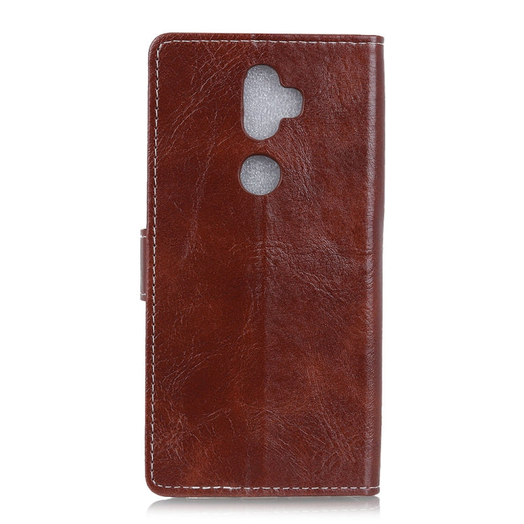 For Alcatel 3V Retro Crazy Horse Texture Horizontal Flip Leather Case with Holder & Card Slots & Wallet & Photo & Environmental PU