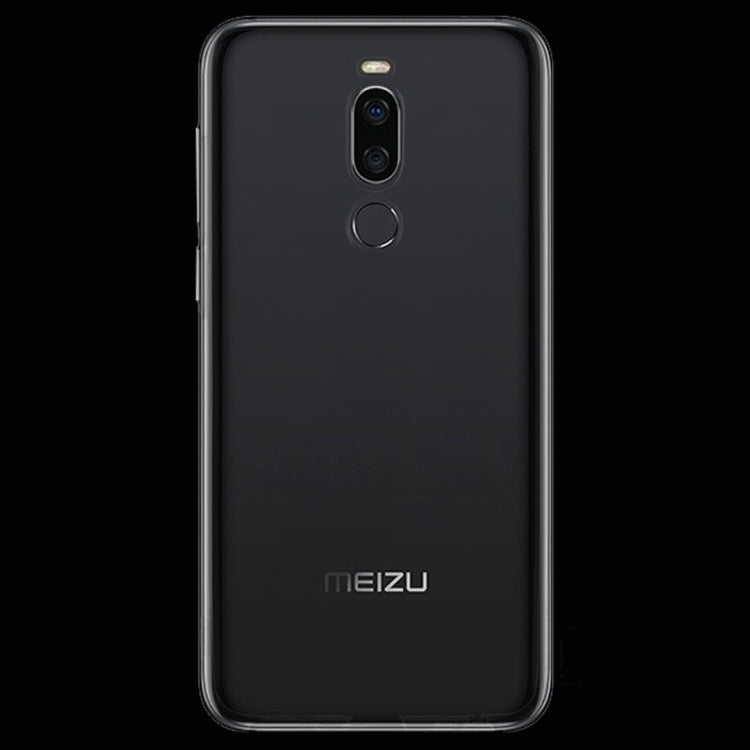 0.75mm Ultrathin Transparent TPU Soft Protective Case for Meizu Meilan Note 8