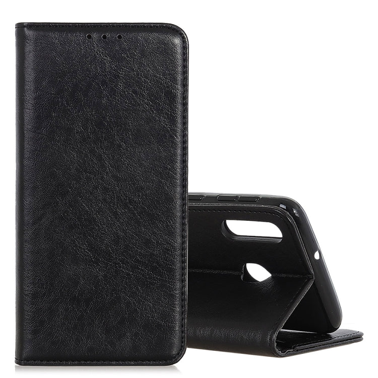 Magnetic Retro Crazy Horse Texture Horizontal Flip Leather Case for CUBOT X19, with Holder & Card Slots & Photo Frame