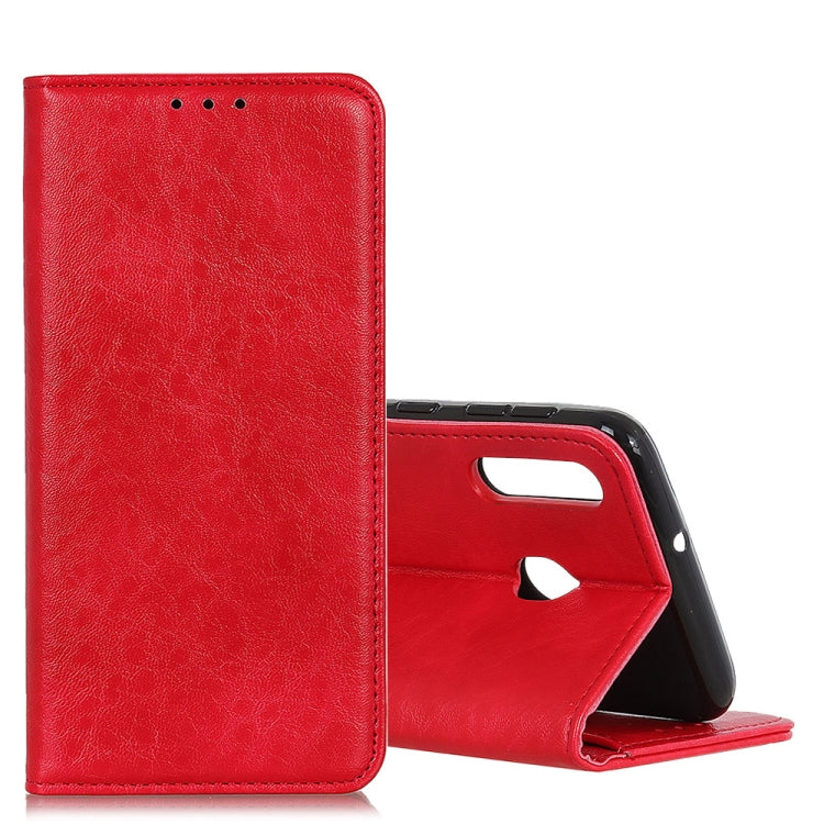 Magnetic Retro Crazy Horse Texture Horizontal Flip Leather Case for CUBOT X19, with Holder & Card Slots & Photo Frame