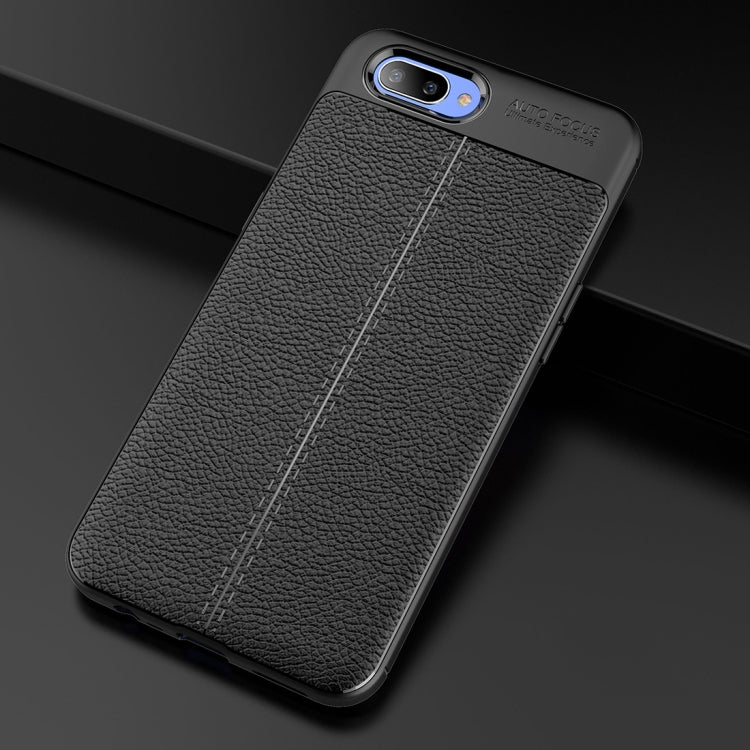 Litchi Texture TPU Shockproof Case for OPPO A5