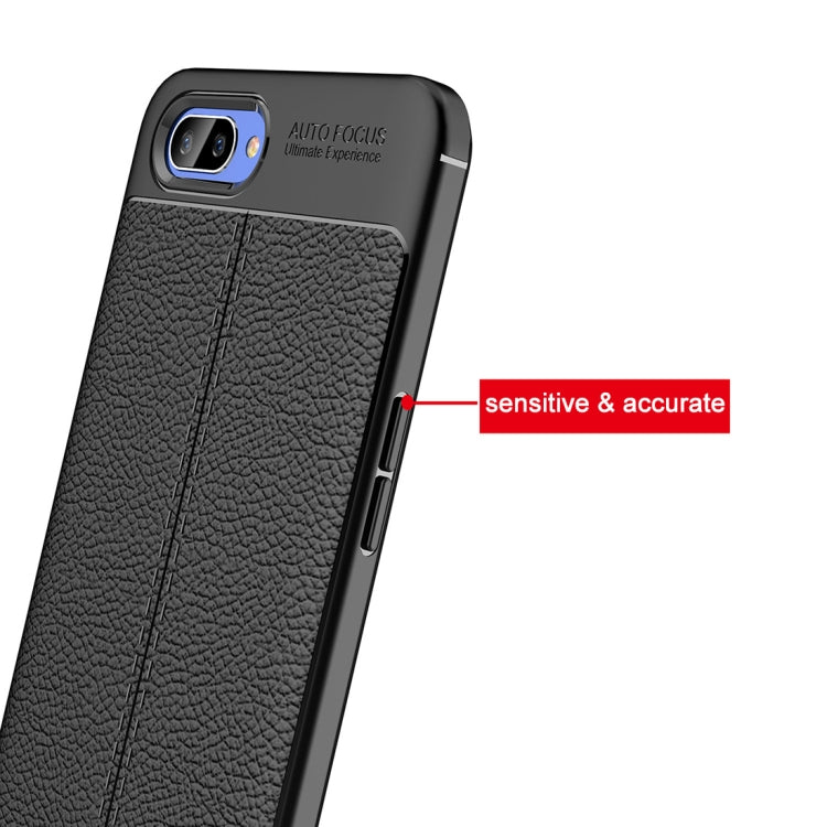 Litchi Texture TPU Shockproof Case for OPPO A5