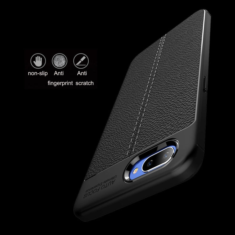 Litchi Texture TPU Shockproof Case for OPPO A5