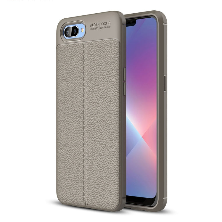 Litchi Texture TPU Shockproof Case for OPPO A5