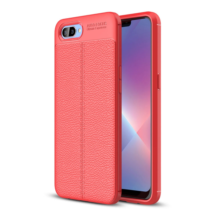 Litchi Texture TPU Shockproof Case for OPPO A5