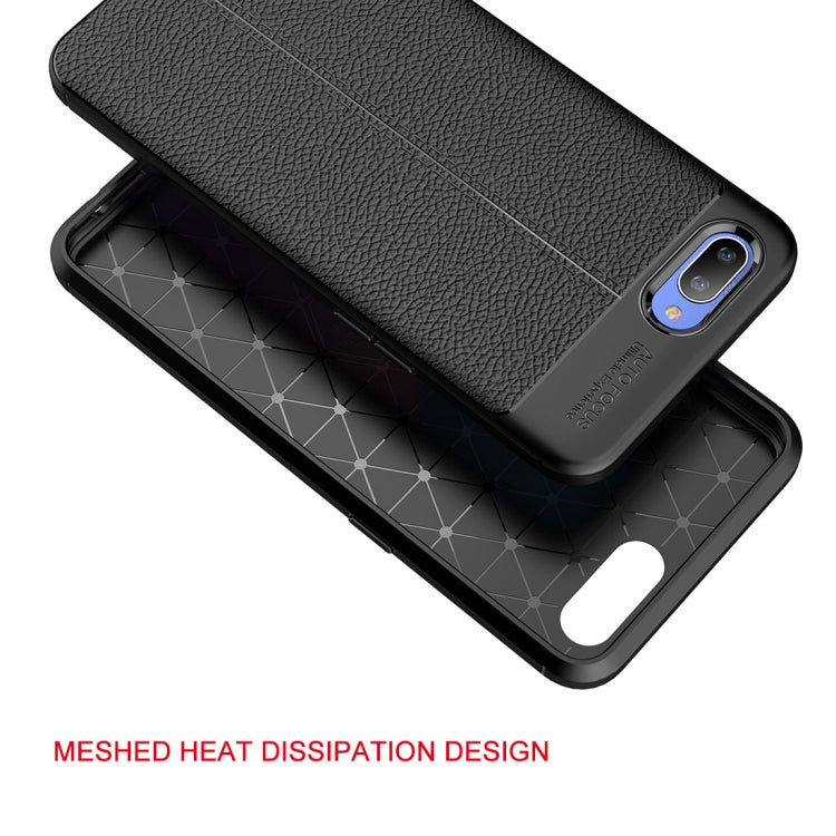 Litchi Texture TPU Shockproof Case for OPPO A5