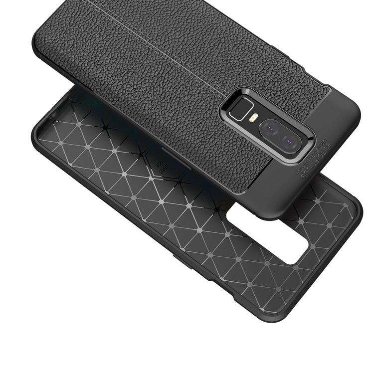 Litchi Texture TPU Case for OnePlus 6