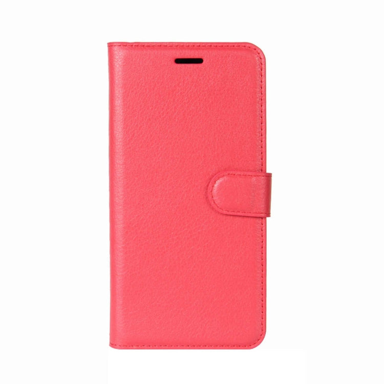 For Vodafone Smart N8 Litchi Texture Horizontal Flip Leather Case with Wallet & Holder & Card Slots
