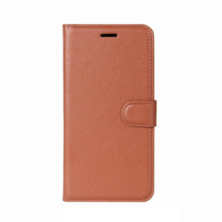 For Vodafone Smart N8 Litchi Texture Horizontal Flip Leather Case with Wallet & Holder & Card Slots