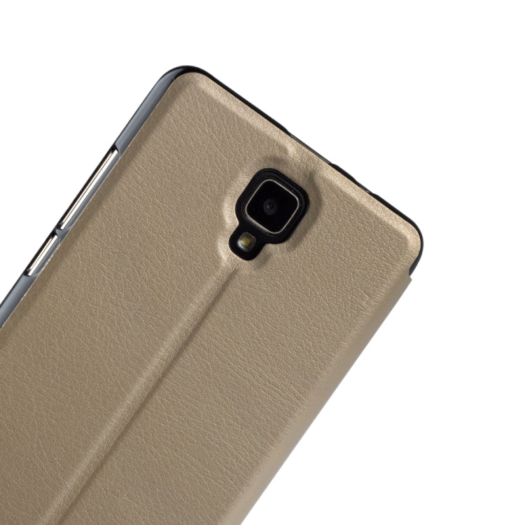 DOOGEE Spring Texture Horizontal Flip Leather Case for DOOGEE X10 / X10S with Holder