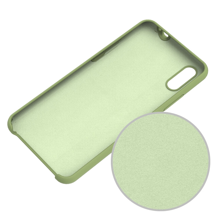 Solid Color Liquid Silicone Dropproof Protective Case for VIVO X23