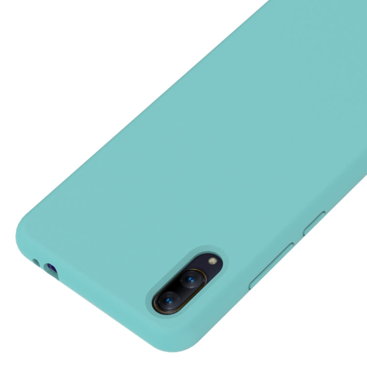 Solid Color Liquid Silicone Dropproof Protective Case for VIVO X23