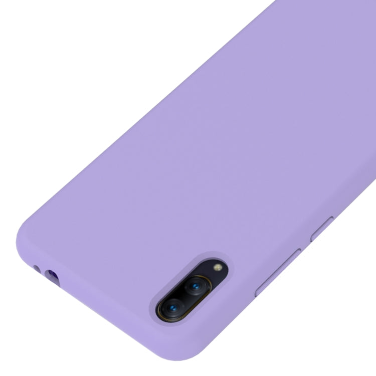 Solid Color Liquid Silicone Dropproof Protective Case for VIVO X23
